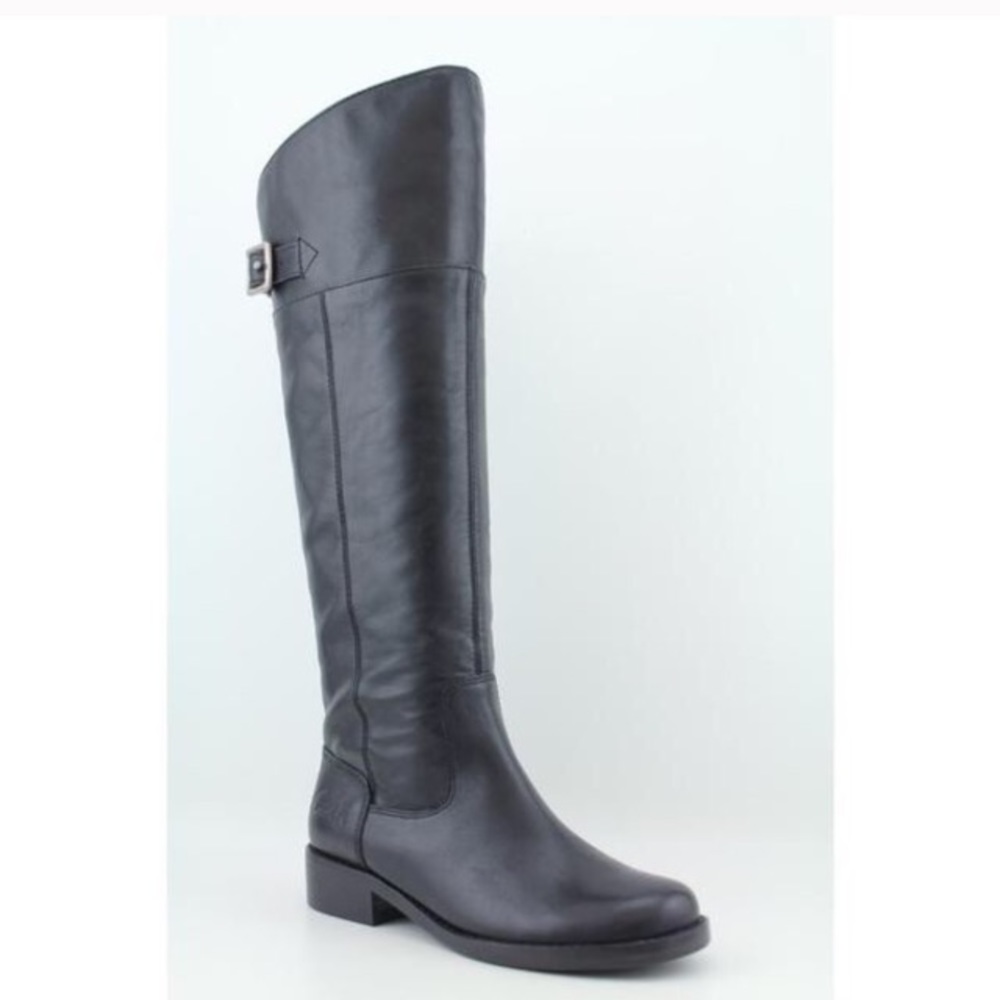 COACH Joele Leather Tall Riding Boots